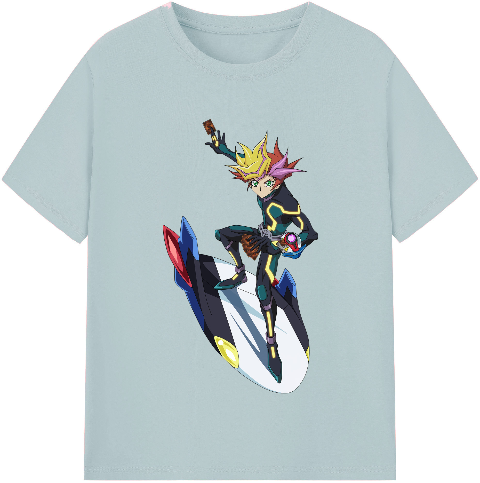 （画像用） 遊☆戯☆王 Yu-Gi-Oh! 綿100％半袖Tシャツ（フロントプリント）